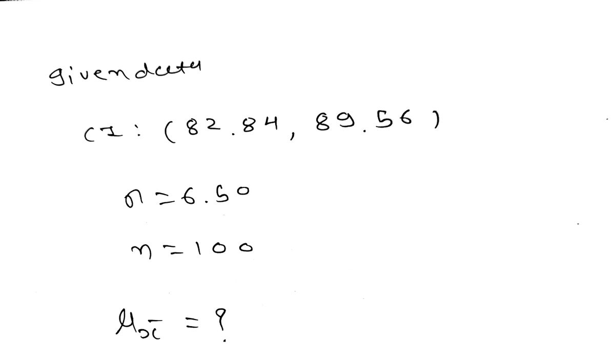 Statistics homework question answer, step 1, image 1